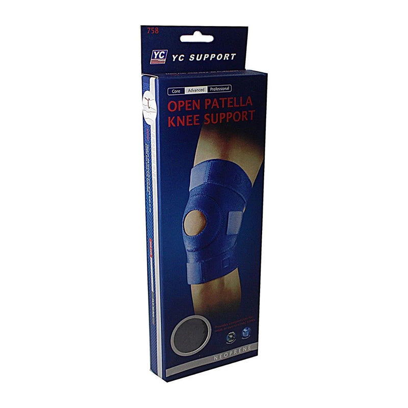 Open Patella Knee Support, Fully Adjustable Brace for Walking and Running image 1