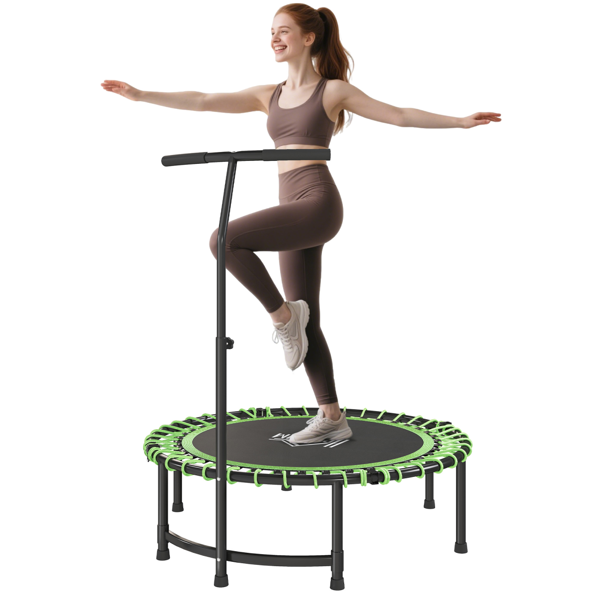 Trampoline Outdoor Bouncer Jumper Adjustable Handle