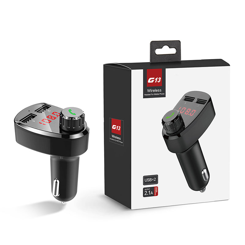 Bluetooth FM Transmitter G13, Car MP3 Player with Dual USB and Hands Free Calling image 8