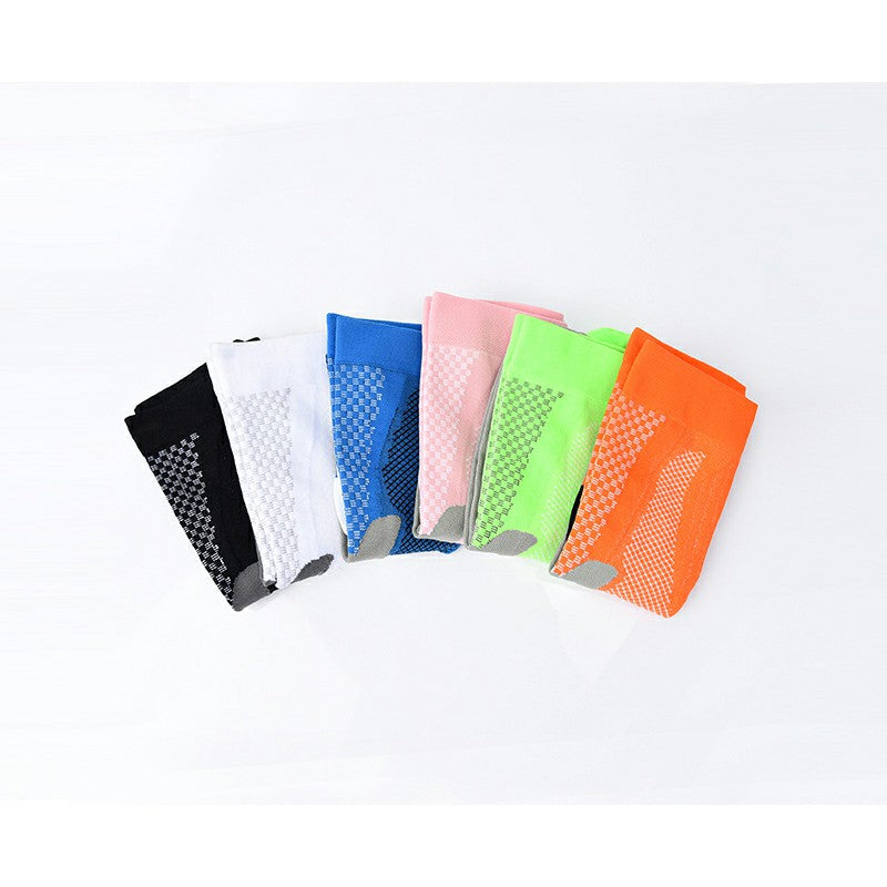 Compression Socks Blue Size L/XL, Calf and Shin Support for Running image 4