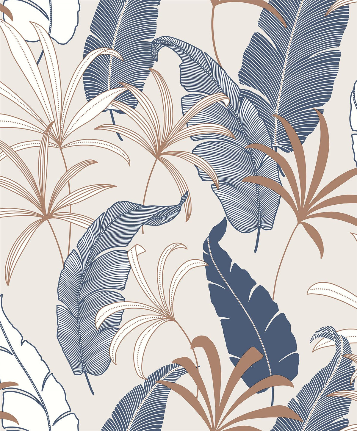 Selago Beige/Blue Wallpaper image 0