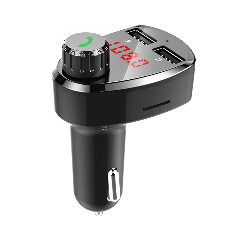 Bluetooth FM Transmitter G13, Car MP3 Player with Dual USB and Hands Free Calling image 0