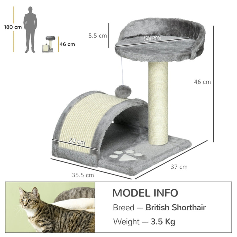 Cat Tree, Beige, Particleboard