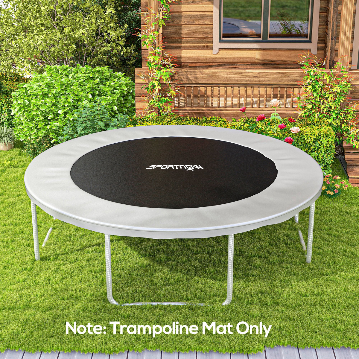 Trampoline Mat with 54 V-Hooks, for 10ft Trampoline