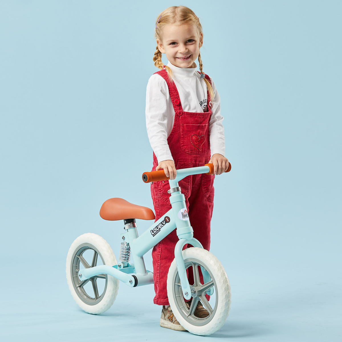 Kid Balance Bike Children Bicycle Adjustable Seat 2-5 Years No Pedal