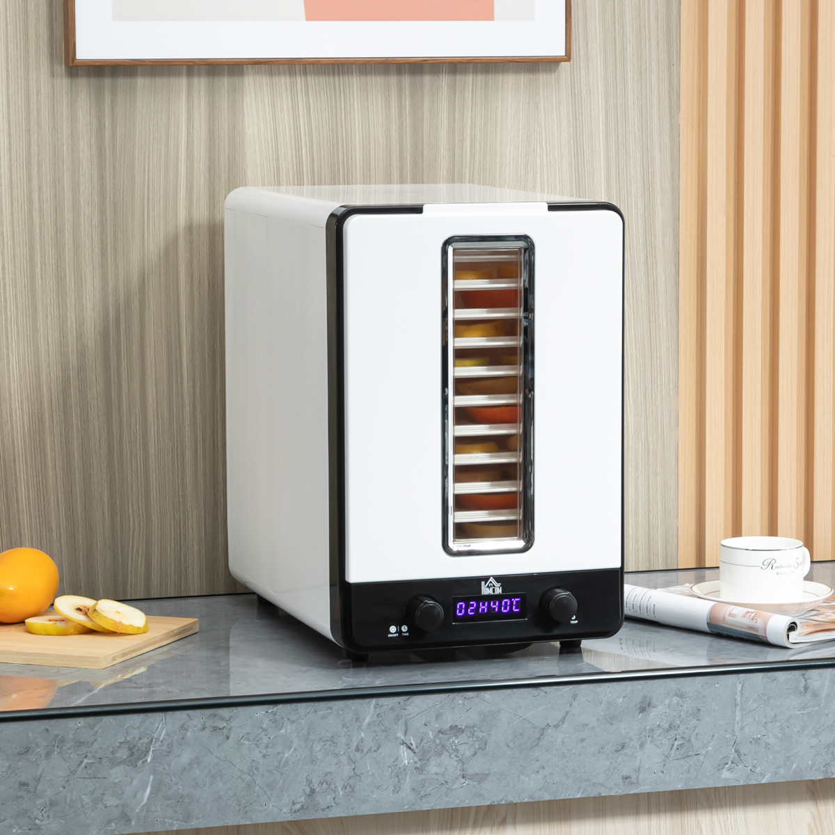11Tier Food Dehydrator 550W Food Dryer Machine with Adjustable Temperature