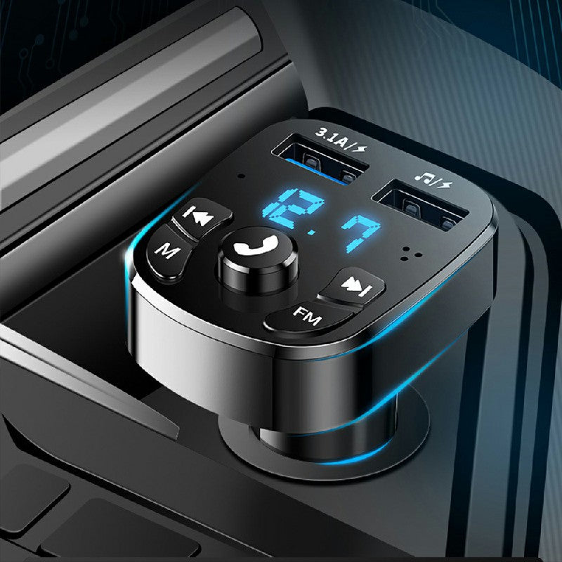 Bluetooth FM Transmitter, Wireless Car MP3 Player and USB Charger Adapter image 2