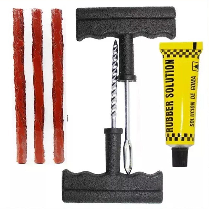 Tubeless Tyre Puncture Repair Kit, DIY Plug Kit for Car, Van and Motorbike image 0