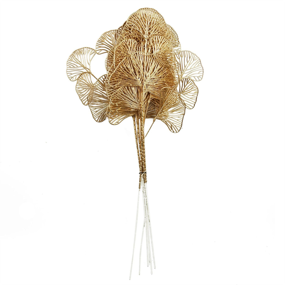 65cm Golden Leaves Flower Arrangement Decoration image 5