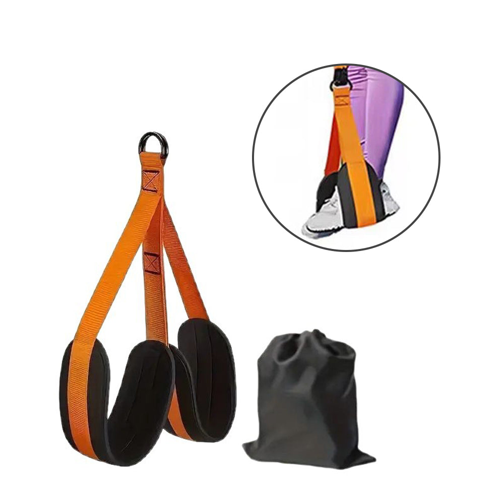 Pull Up Assistance Bands Set with Knee Rest, 225lb Resistance Training Kit image 4