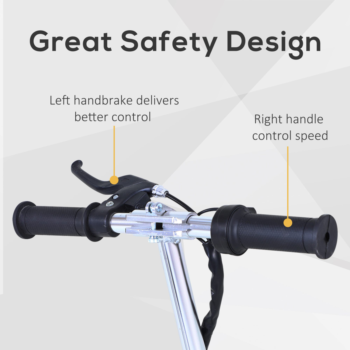 Teen Foldable Electric Scooter Electric Battery 120W with Brake Kickstand