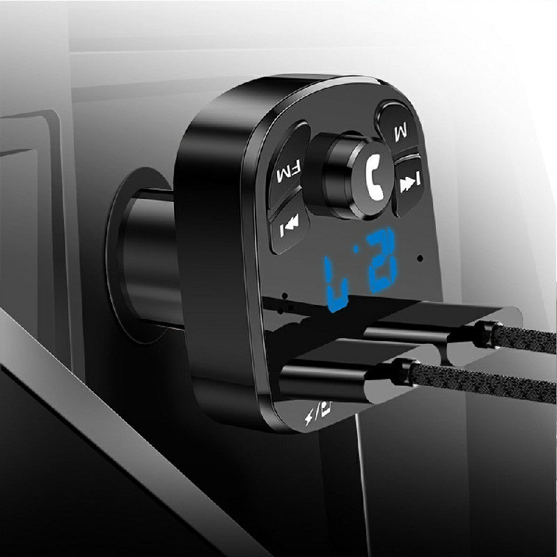 Bluetooth FM Transmitter, Wireless Car MP3 Player and USB Charger Adapter image 1