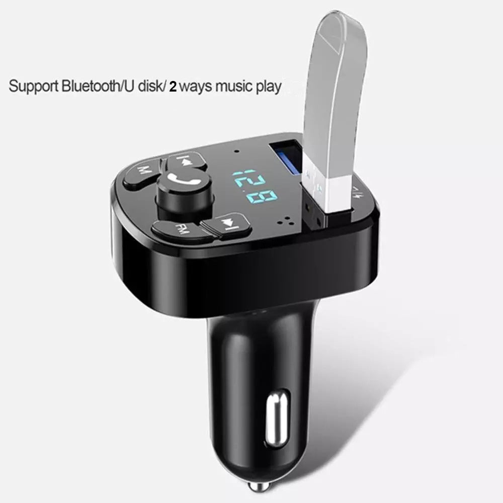 Bluetooth FM Transmitter, Wireless Car MP3 Player and USB Charger Adapter image 11