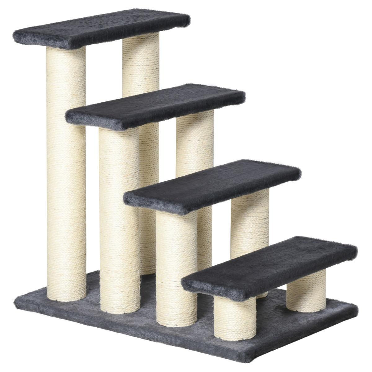 Cat Tree, Grey, Particleboard