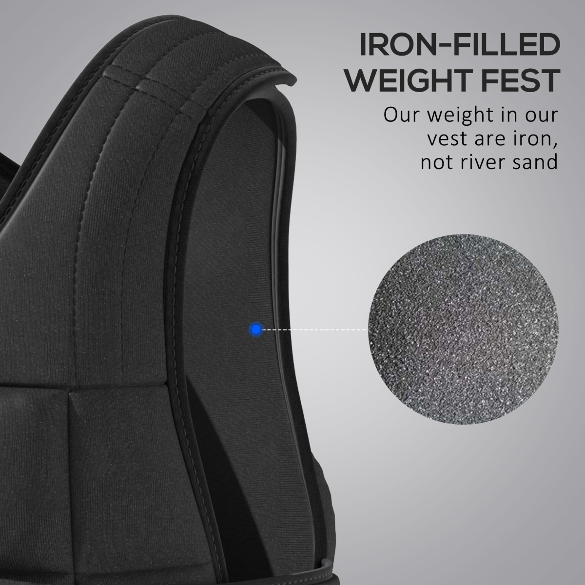 20kgs Adjustable Weight Vest Running Gym Training Weight Loss