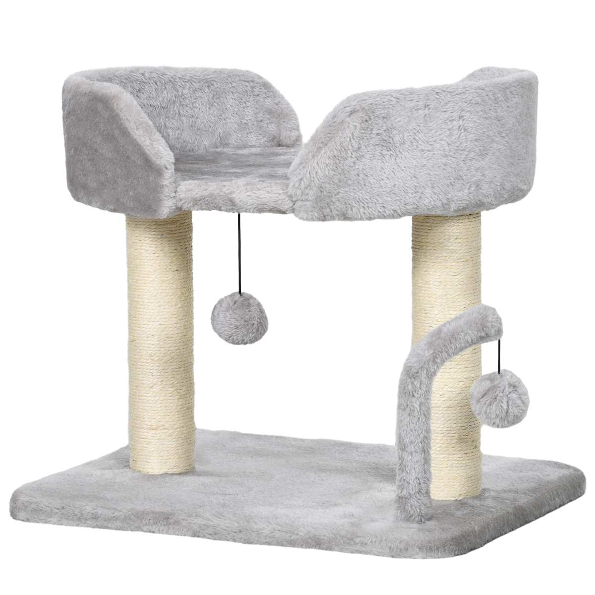 Cat Tree 48 x 38 x 42cm, Light Grey