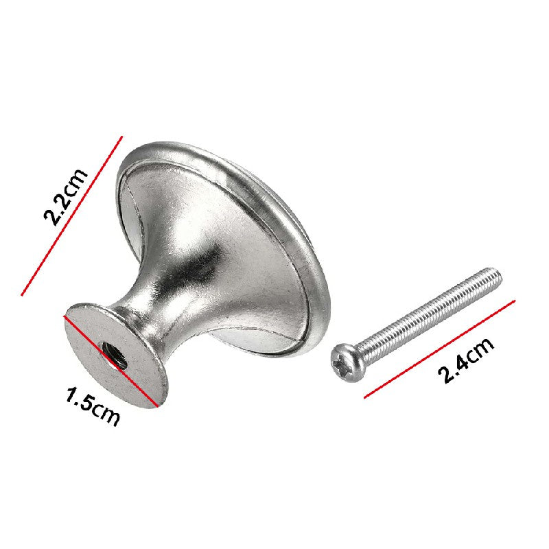 Cabinet Knobs Black 2 Pack, Stainless Steel Cupboard Drawer Pull Handles image 5