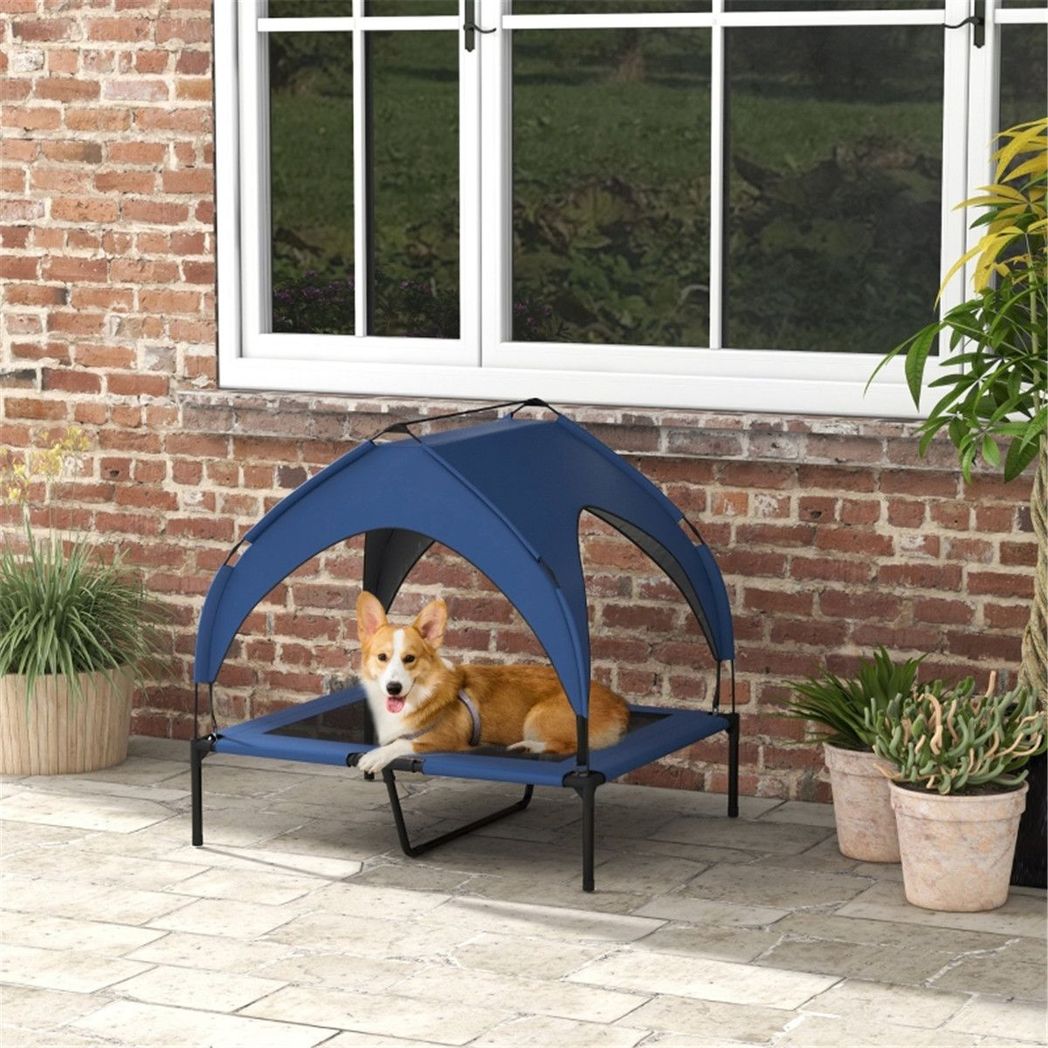 Pet Bed 89H x 91L x 76Wcm, Dark blue