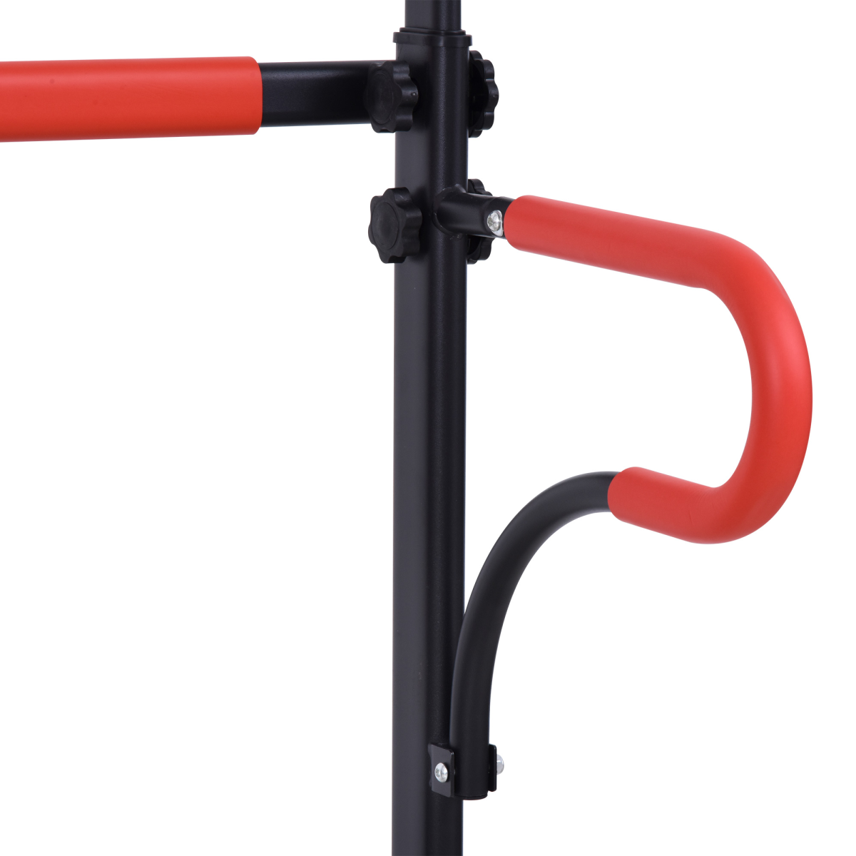 Steel Multi-Use Exercise Power Tower Station Adjustable Height with Grips