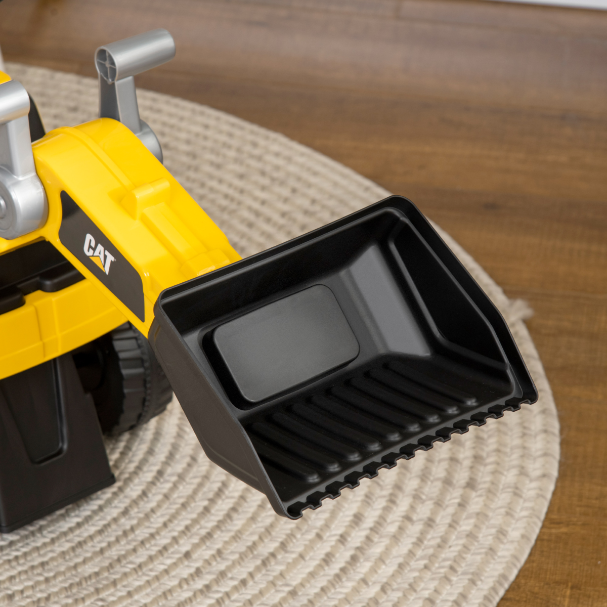 CAT Licensed Kids Construction Ride-On with Manual Shovel, for 1-3 Years