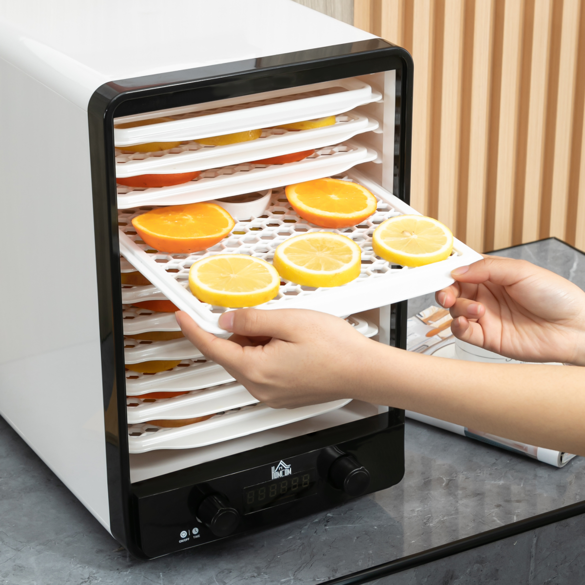 11Tier Food Dehydrator 550W Food Dryer Machine with Adjustable Temperature