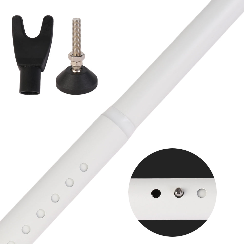 Door Security Bar, Adjustable Home Safety Jammer Brace and Lock Stopper image 5