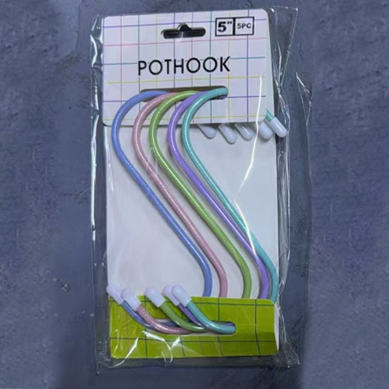 Wall Hooks 5 Inch, Anti Rust Metal Pothook for Kitchen and Utility Storage image 0