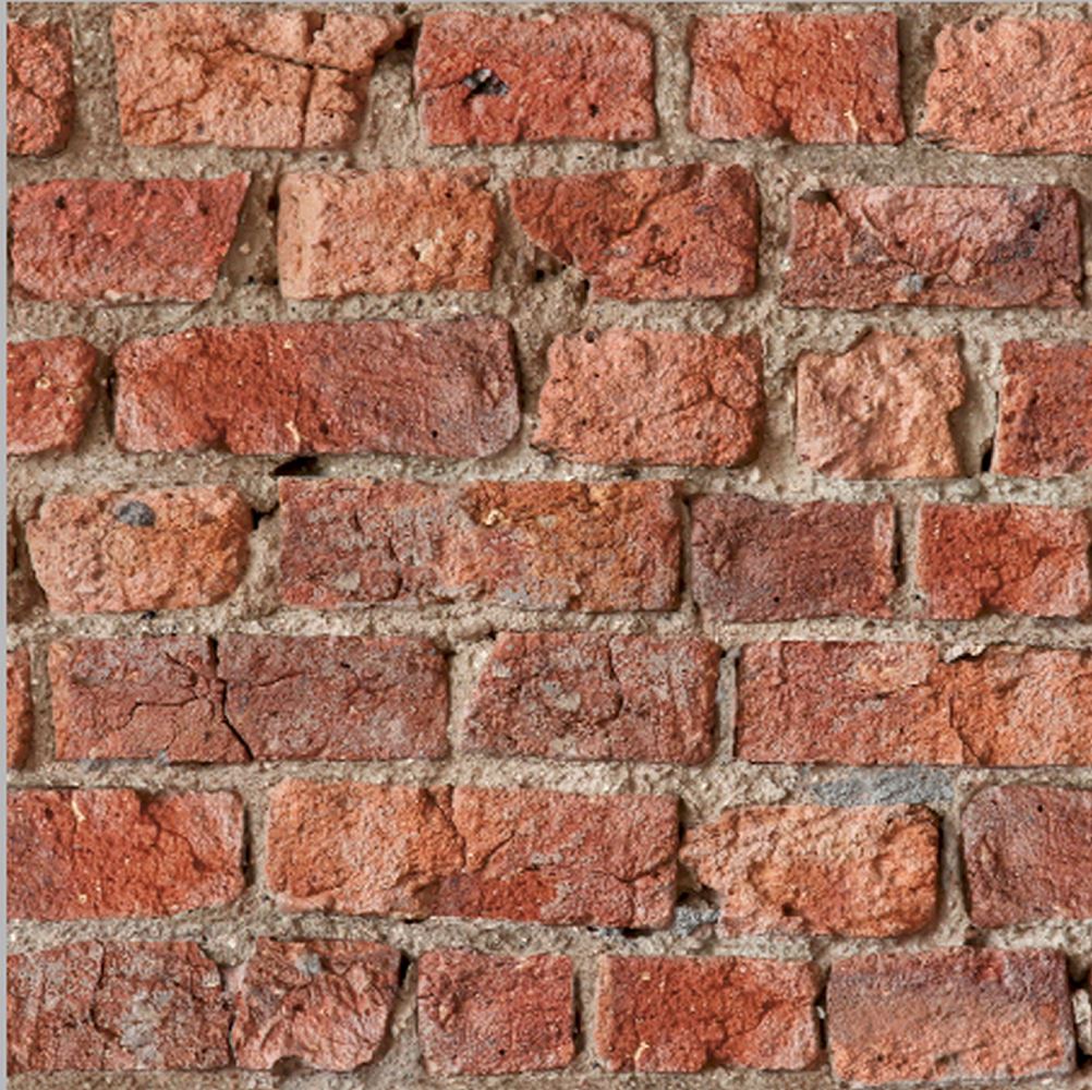 Urban Brick Red Wallpaper image 0