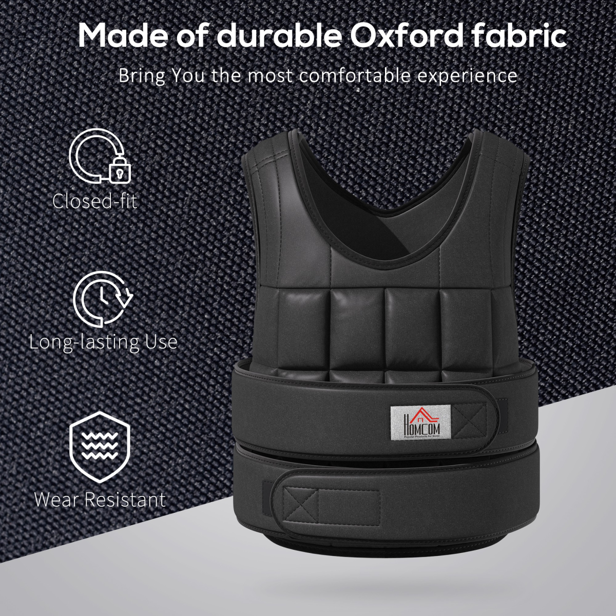 20kgs Adjustable Weight Vest Running Gym Training Weight Loss