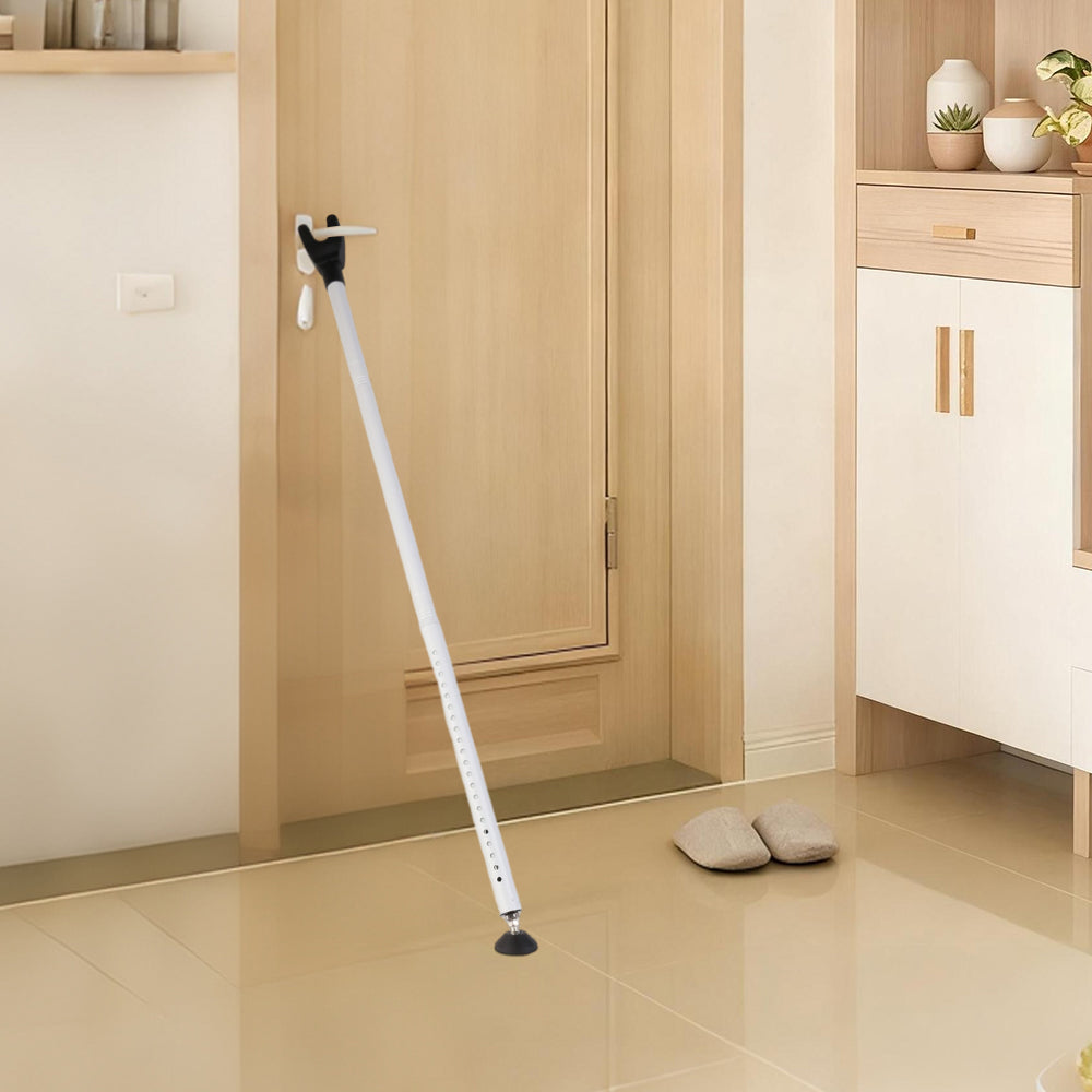 Door Security Bar, Adjustable Home Safety Jammer Brace and Lock Stopper image 8