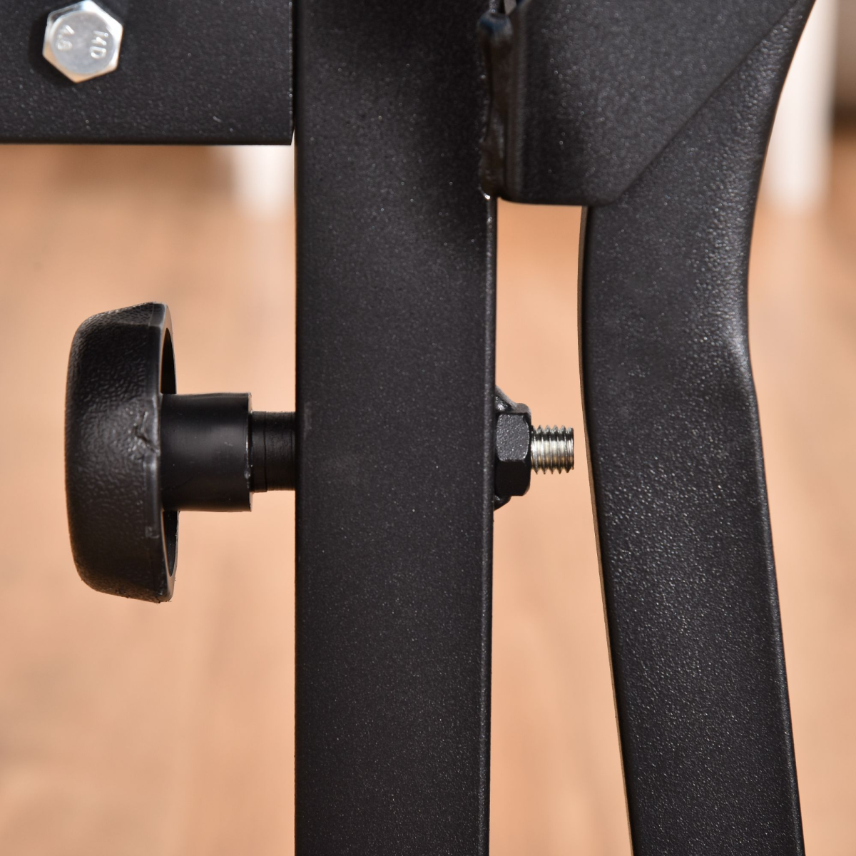 Adjustable Weight Bench with Leg Developer Barbell Rack for Home Gym