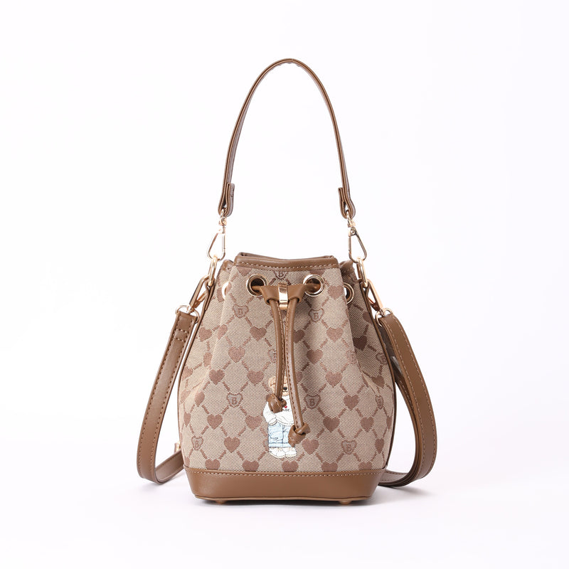 B-Loved Bear Beige - Bucket Bag