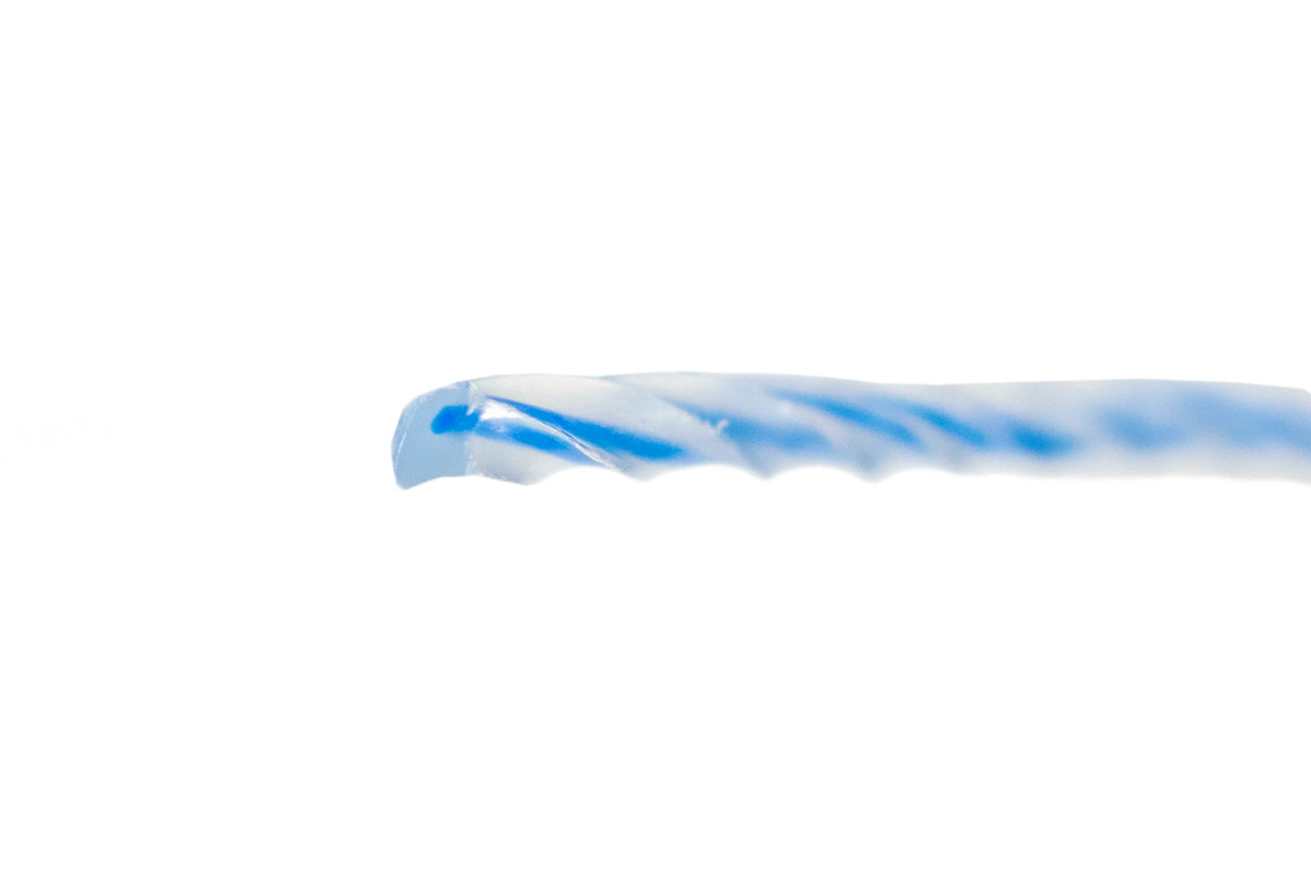 15m Dual Core Twisted Blue Trimmer Line, 3mm