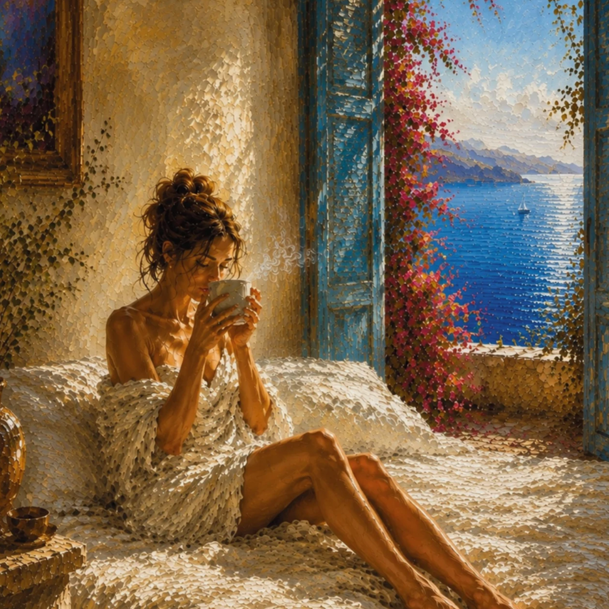 MEDITERRANEAN STUDIES — First Light, Museum Quality Fine Art Print