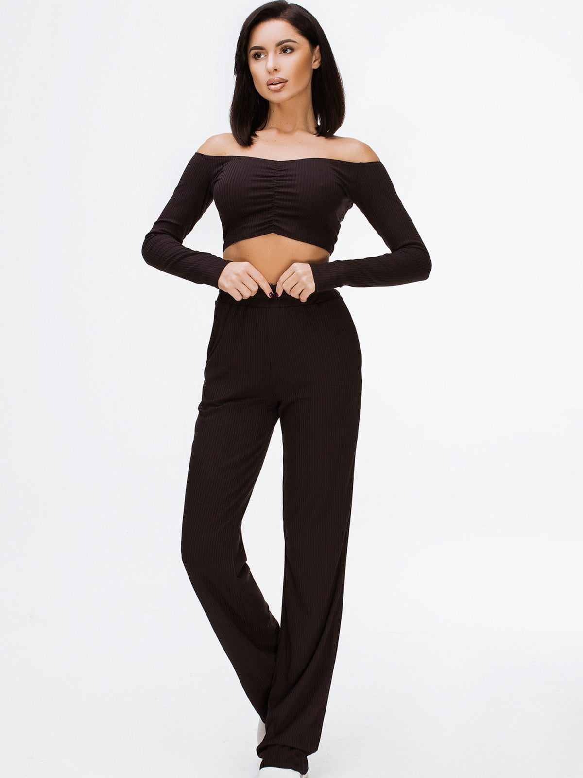 women's black tracksuits pants