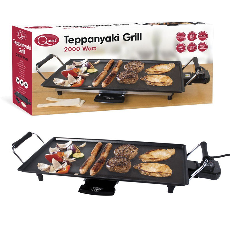 Non-Stick Electric Teppanyaki Table Top Grill- 35490
