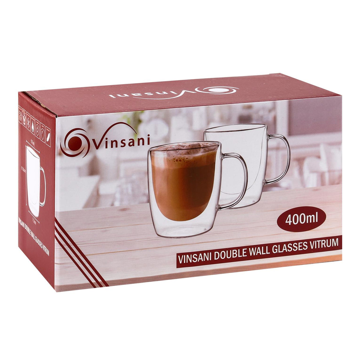 Double Wall Glasses Vitrum