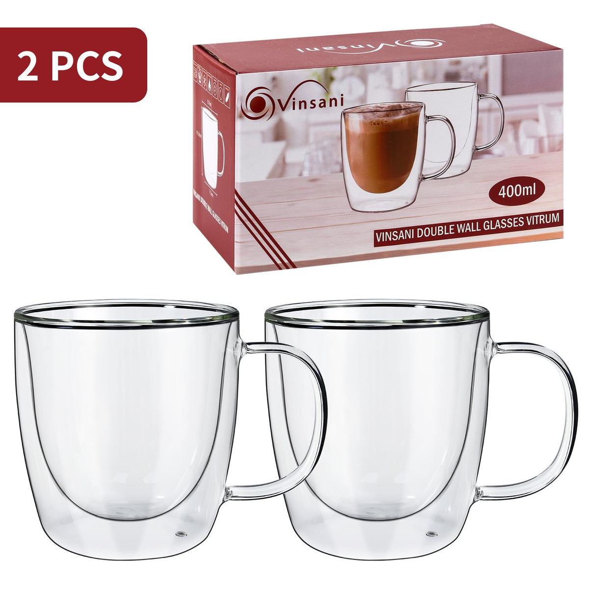 Double Wall Glasses Vitrum