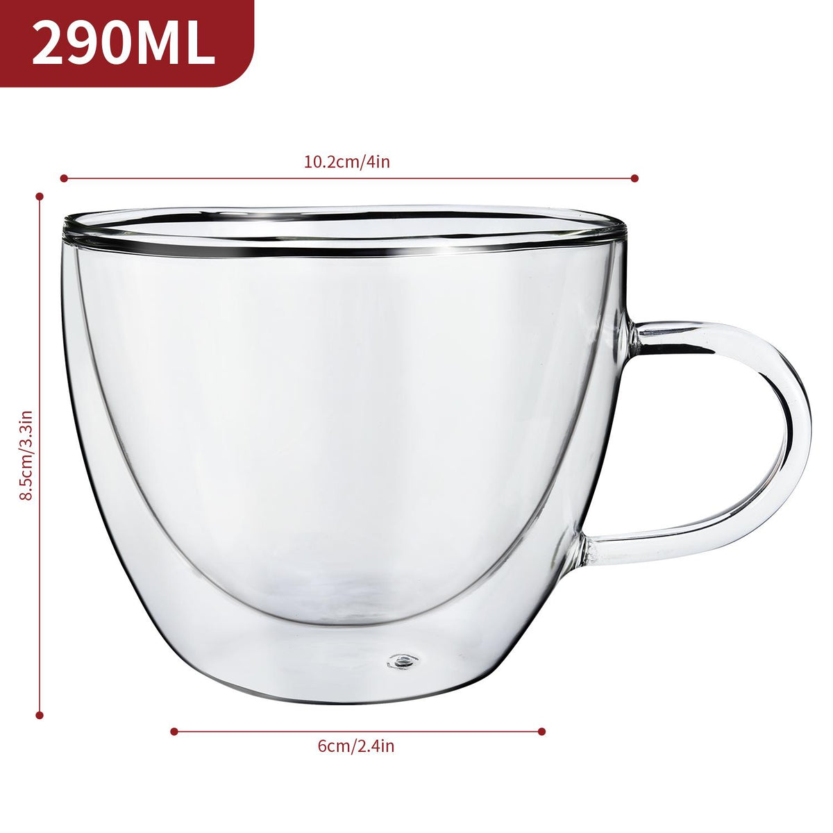 Double Wall Glasses Vaso