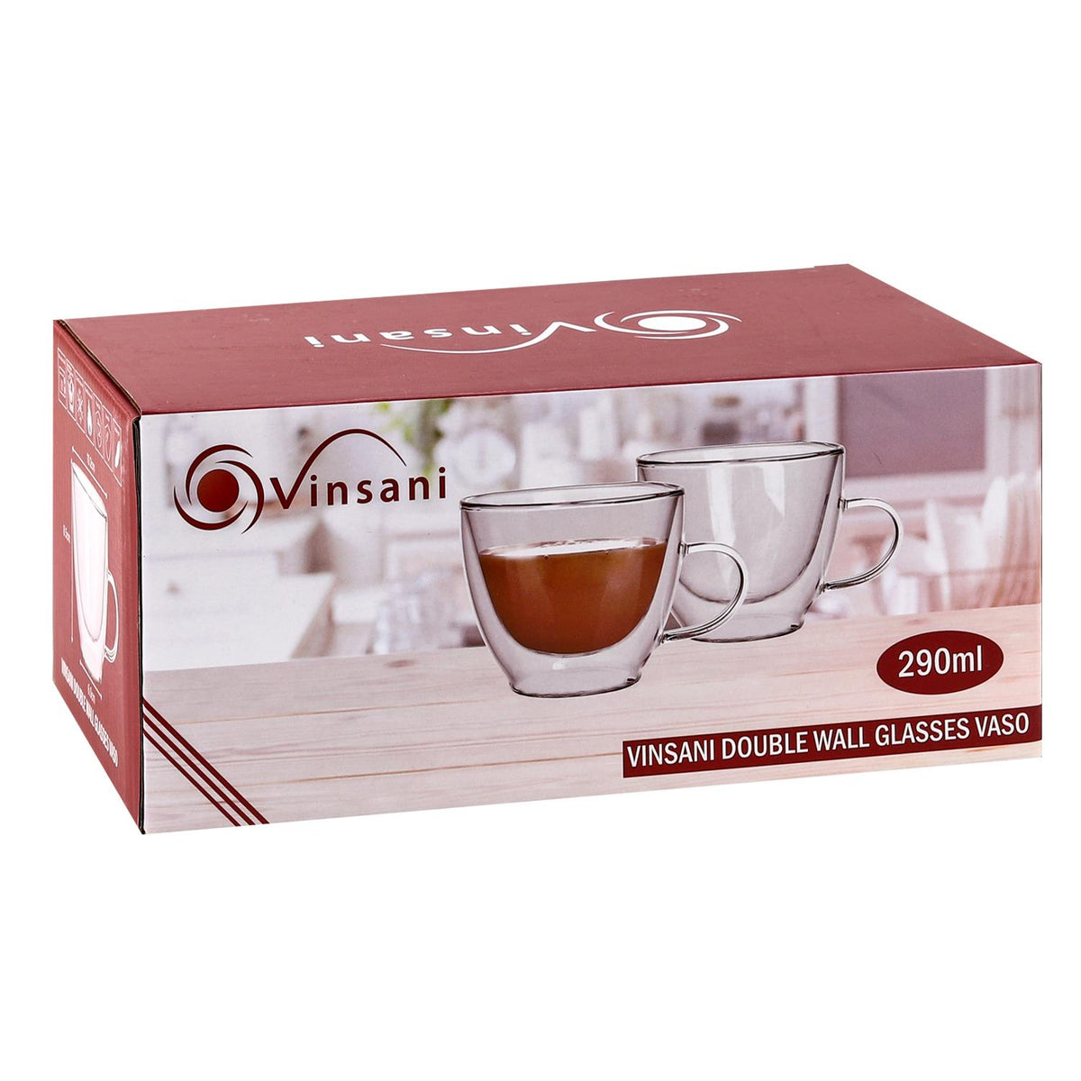 Double Wall Glasses Vaso