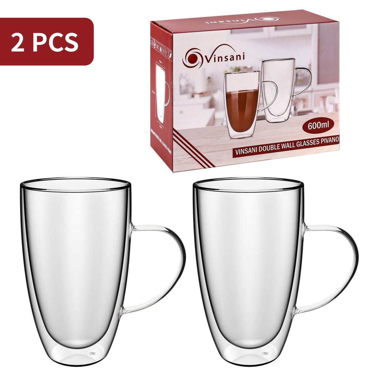 Double Wall Glasses Pivano