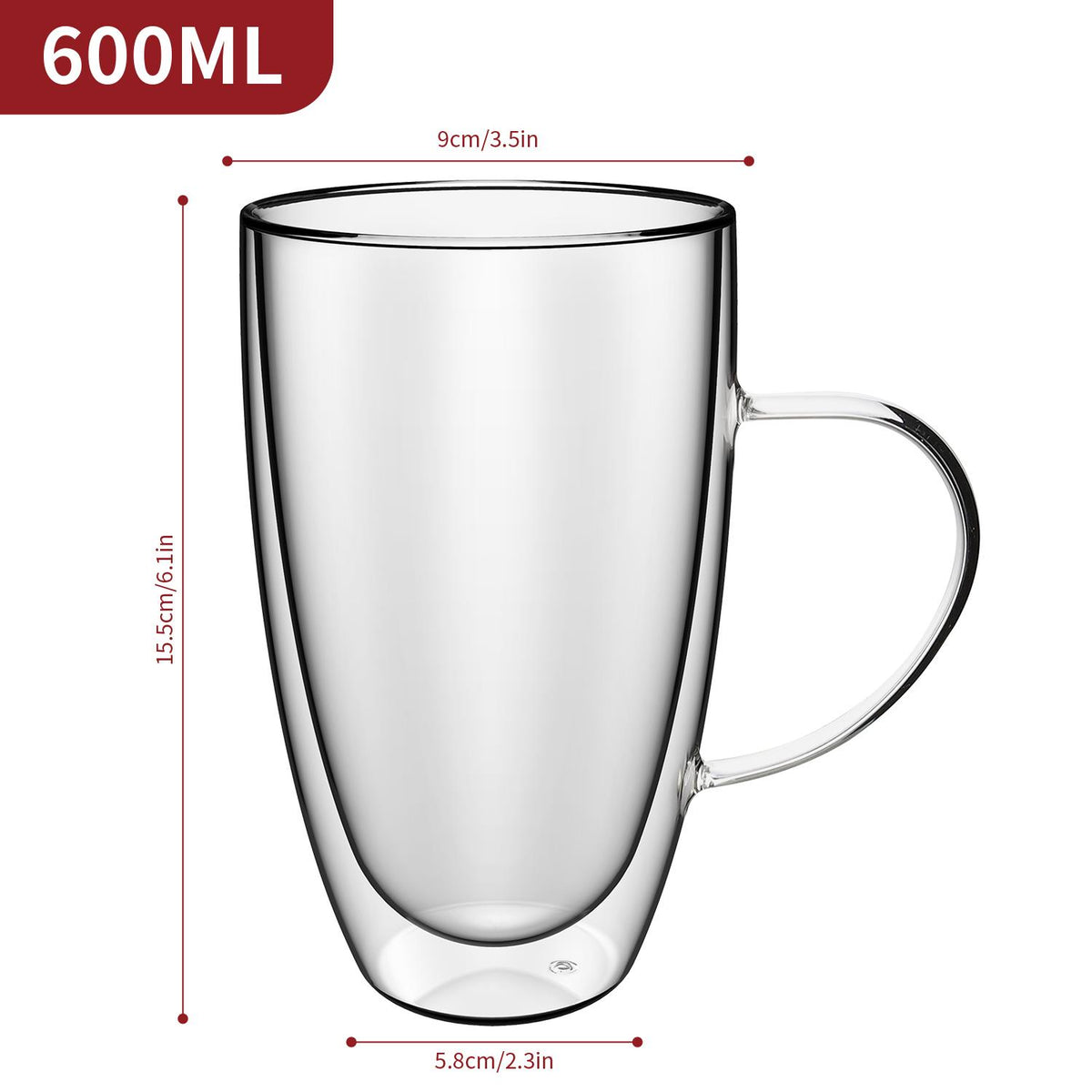 Double Wall Glasses Pivano