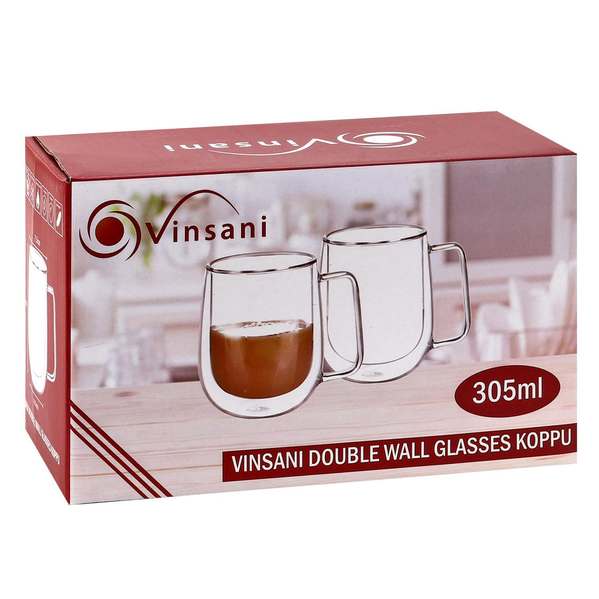 Double Wall Glasses Koppu