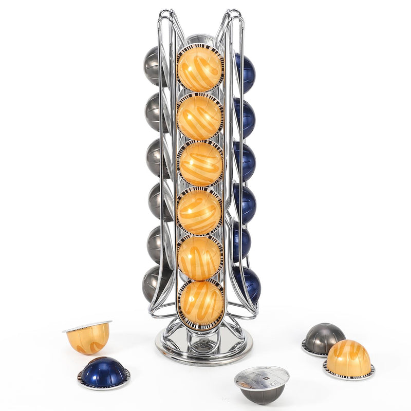 Chrome 24 Coffee Pod Stand