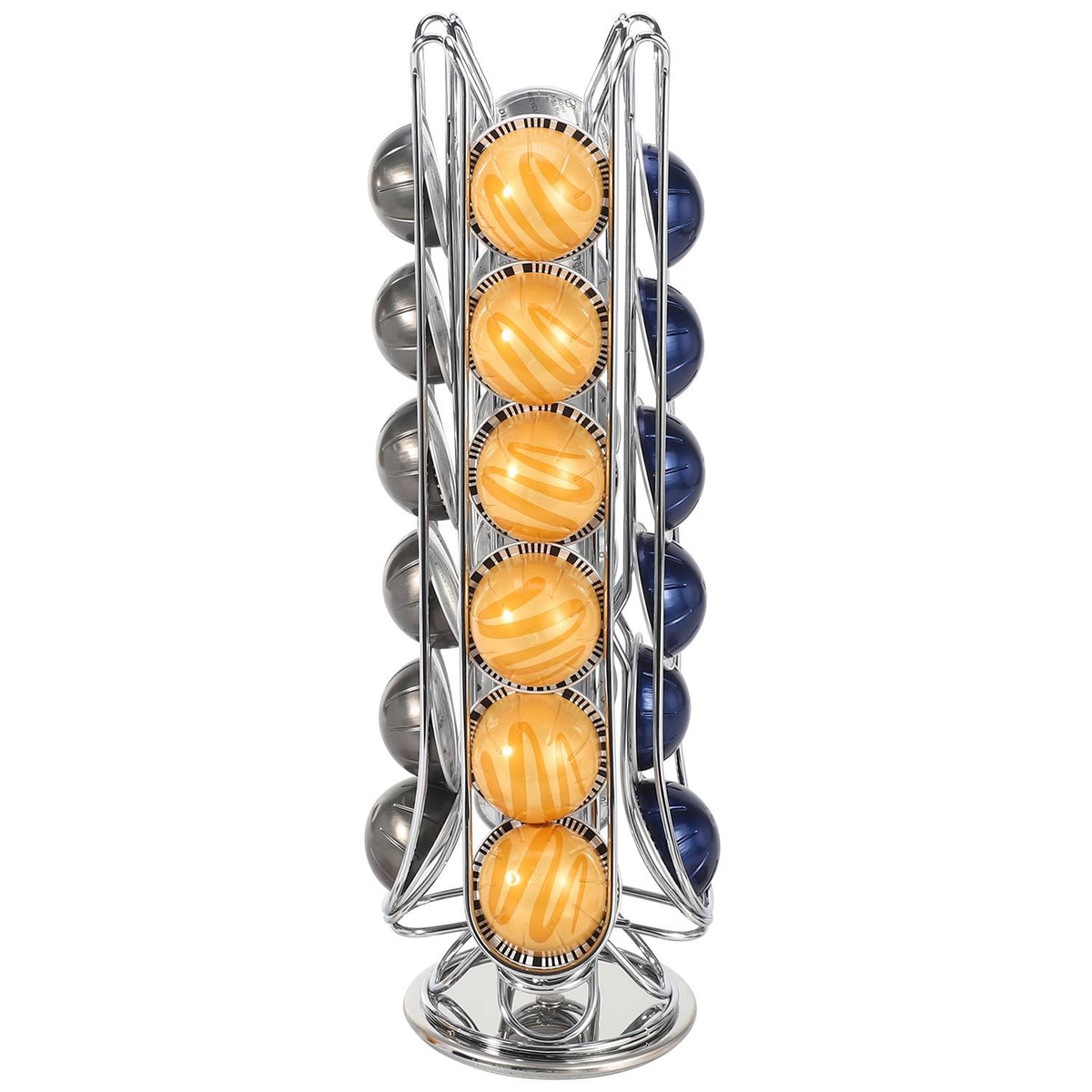 Chrome 24 Coffee Pod Stand