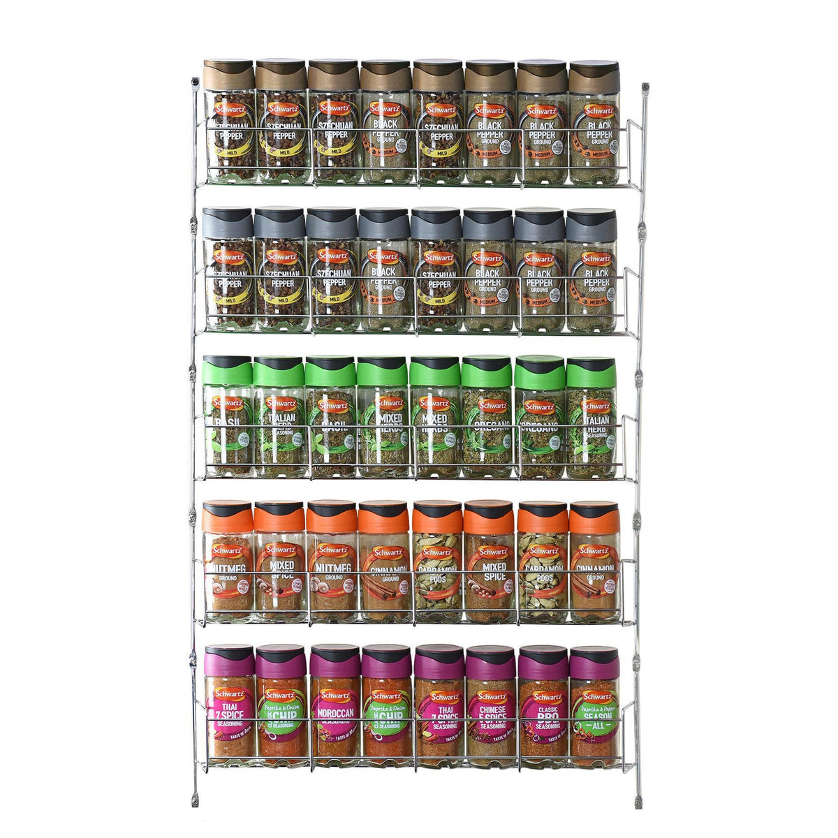 5 Tier Herb And Spice Rack