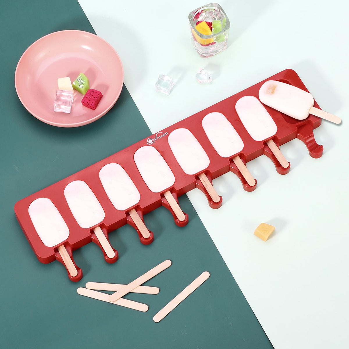 8 Cavity Ice Lolly Maker