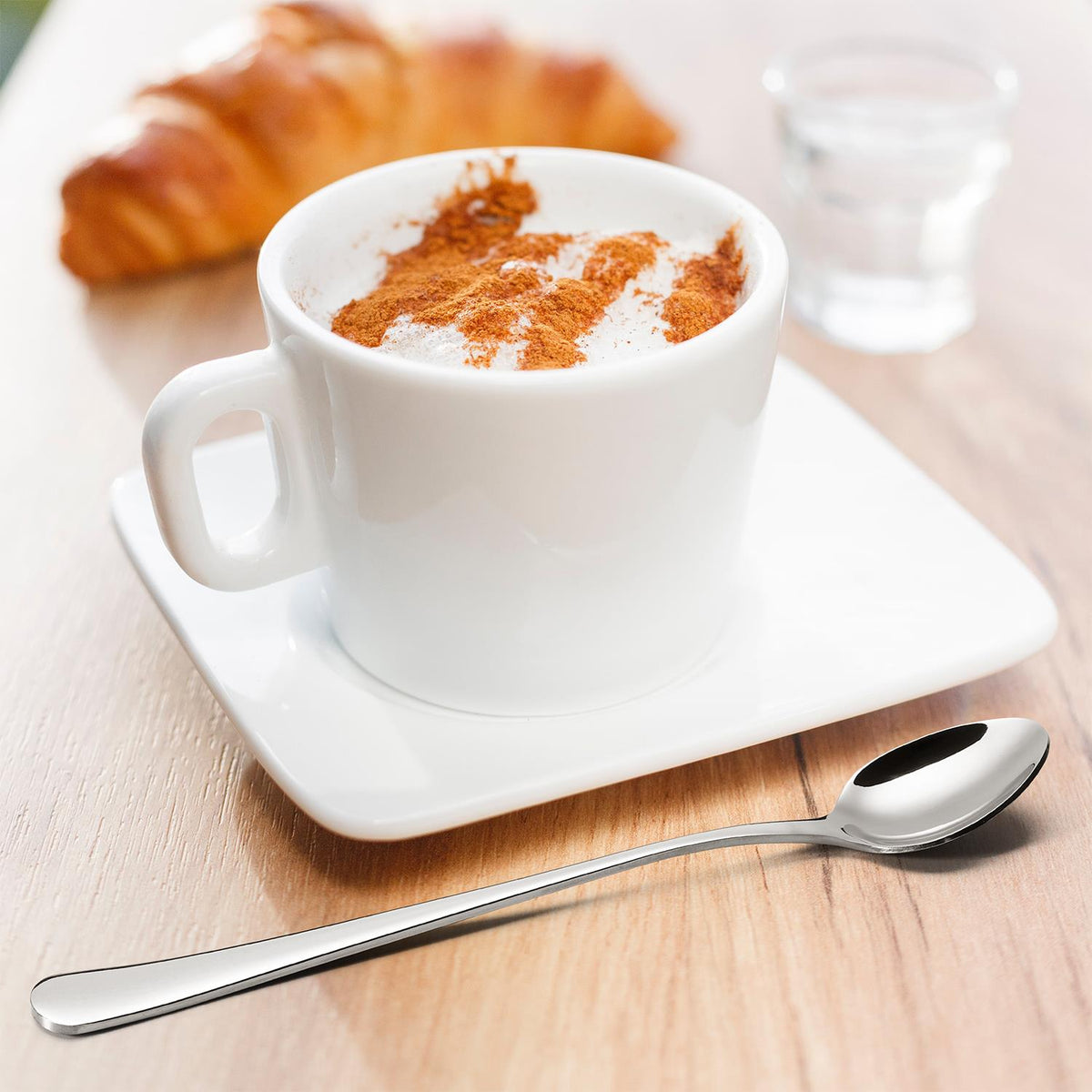 4pcs SSLong Handle Latte Spoons