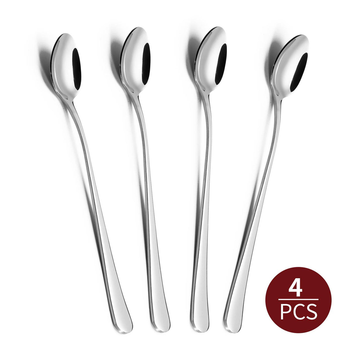 4pcs SSLong Handle Latte Spoons