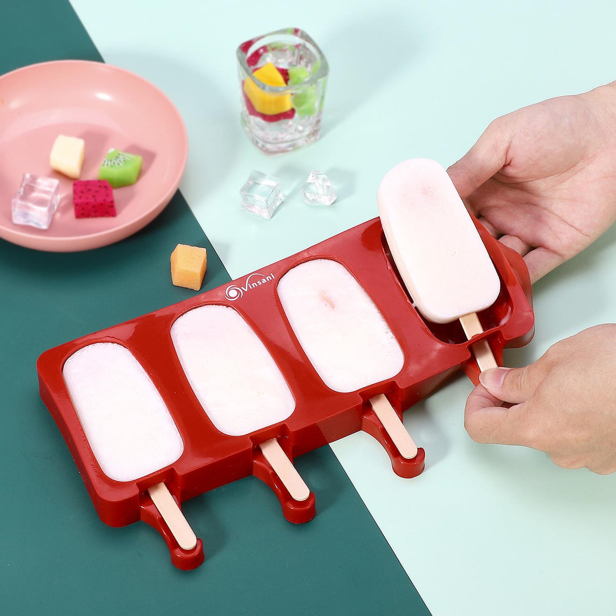 4 Cavity Ice Lolly Maker